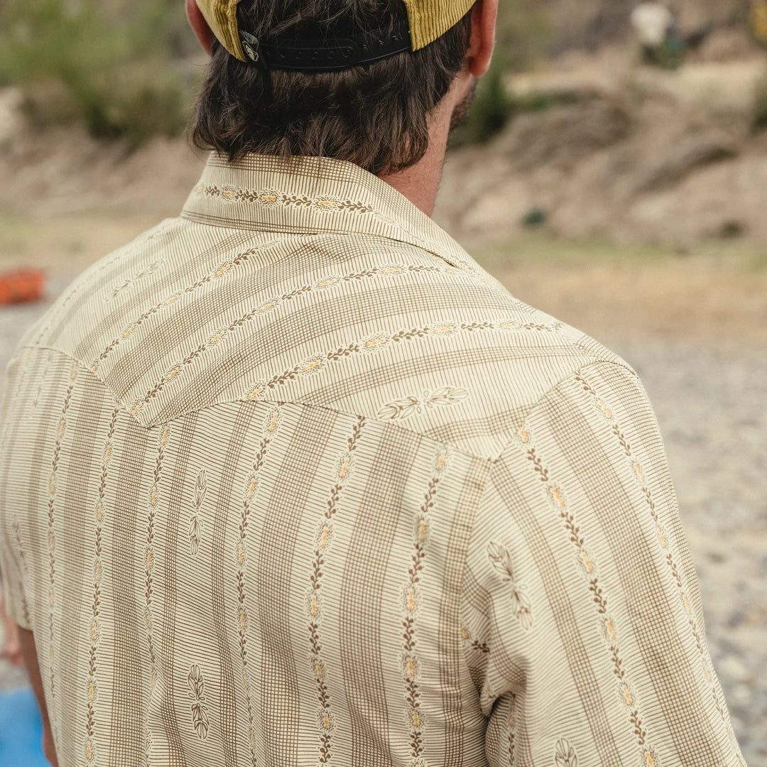 Howler Bros H Bar B Snapshirt - Prairie Garland: Dust