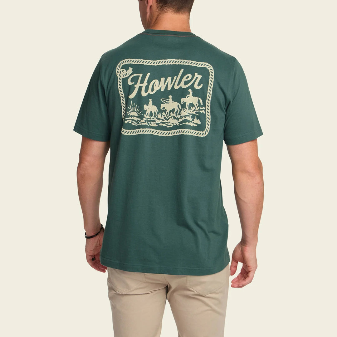 Howler Bros Howler Posse T-Shirt - Fern Green