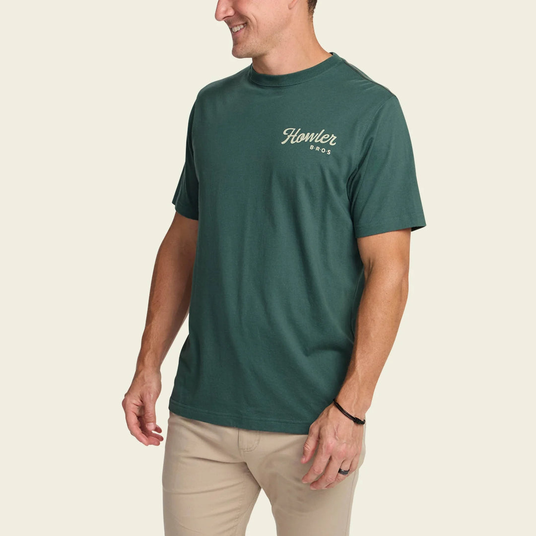 Howler Bros Howler Posse T-Shirt - Fern Green