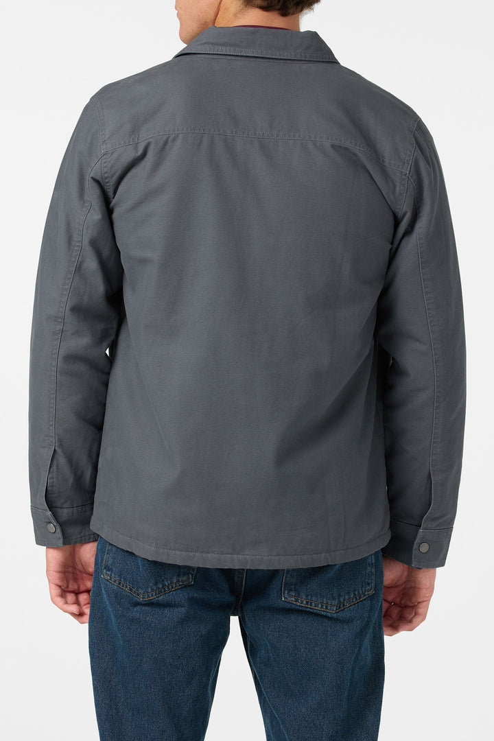 O'Neill Men's Bronsen High Pile Lined Jacket - Dark Shadow - Sun Diego Boardshop