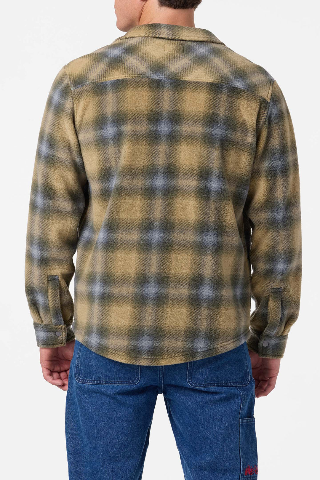 O'Neill Men's Glacier Plaid Superfleece Long Sleeve Shirt - Twill - Sun Diego Boardshop