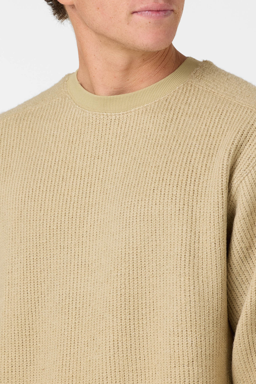 O'Neill Men's Fuzzy Box Crew Neck Fleece - Twill - Sun Diego Boardshop