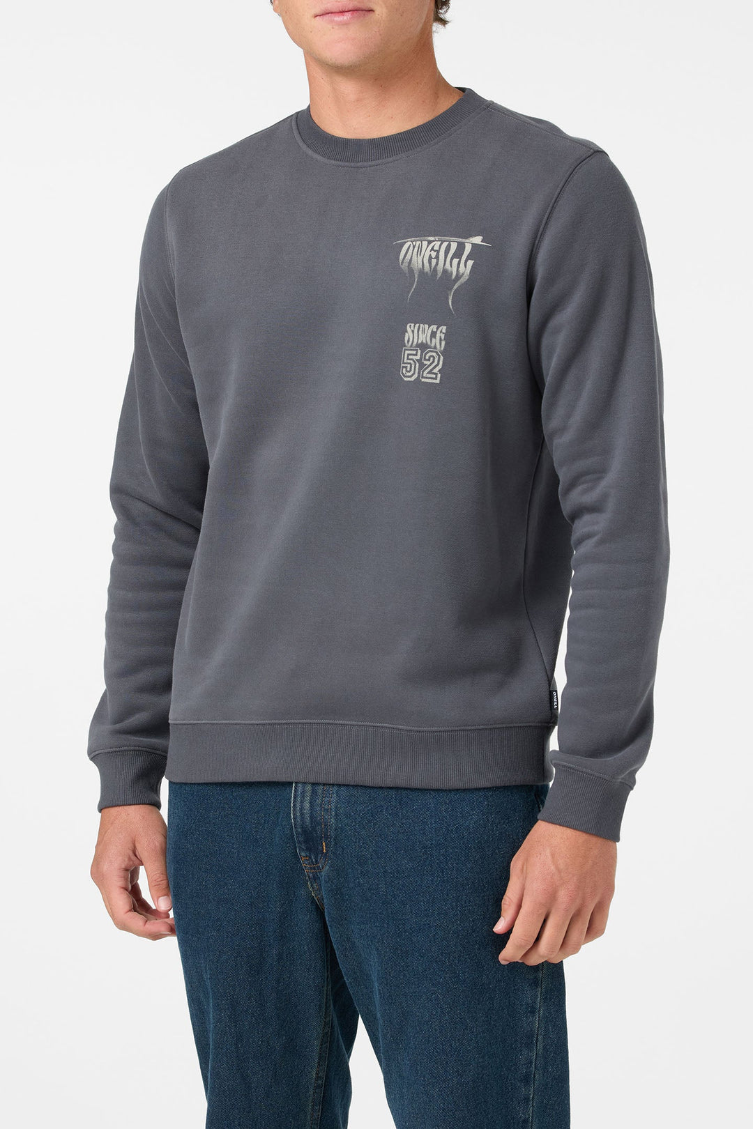 O'Neill Men's Shadow Classic Crew Neck Fleece - Dark Shadow - Sun Diego Boardshop