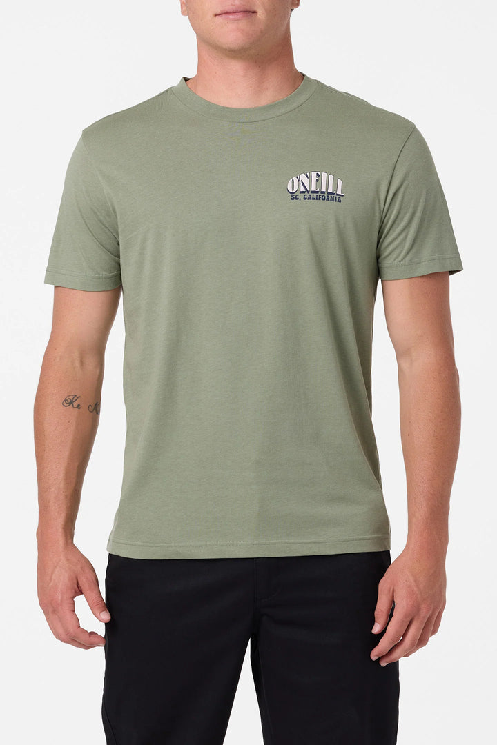 O'Neill Men's Phrase Classic Tee - Sage - Sun Diego Boardshop