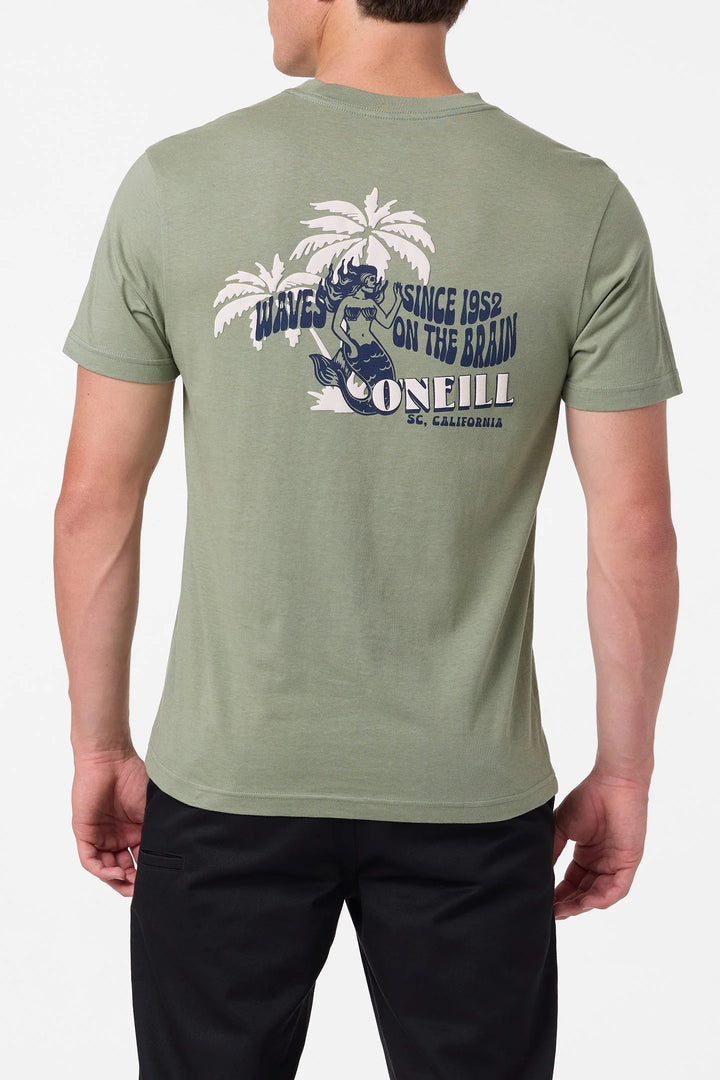 O'Neill Men's Phrase Classic Tee - Sage - Sun Diego Boardshop