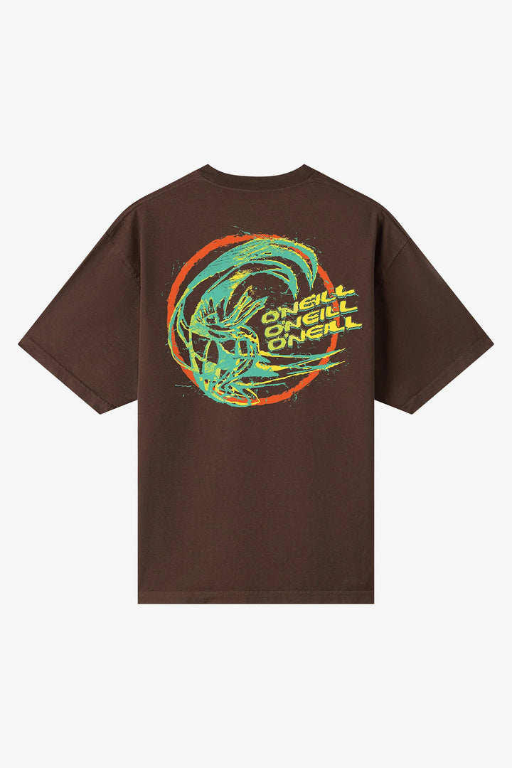 O'Neill Men's Circle Freak Boxy Tee - Earth - Sun Diego Boardshop