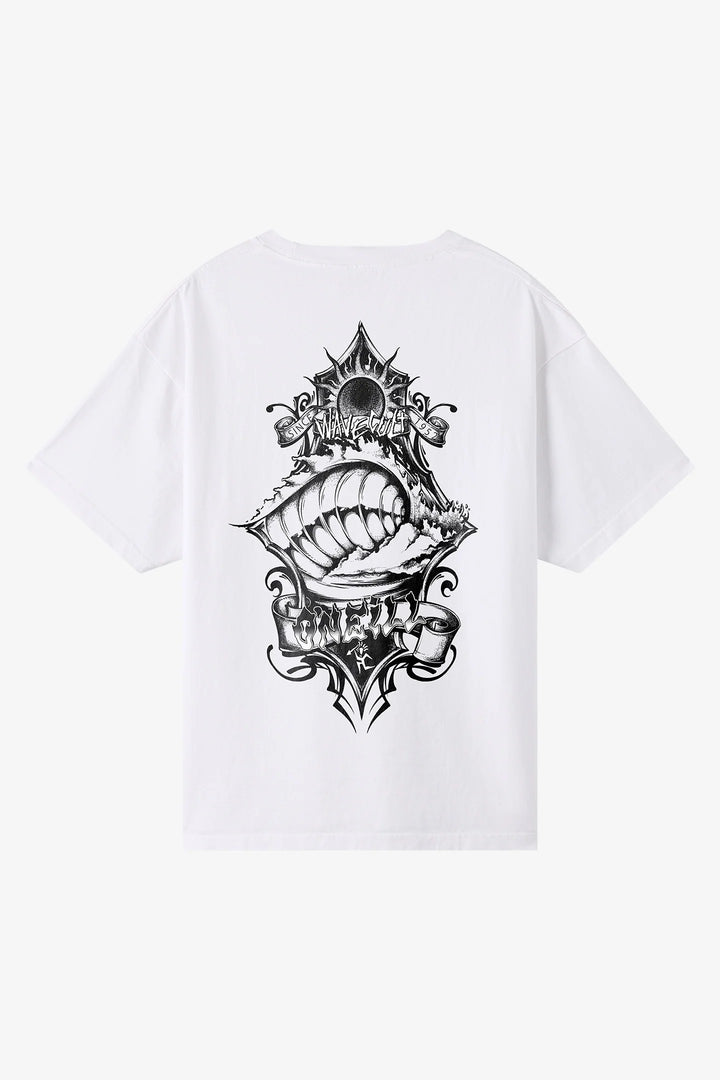 O'Neill Men's Trippin' Boxy Tee - White - Sun Diego Boardshop