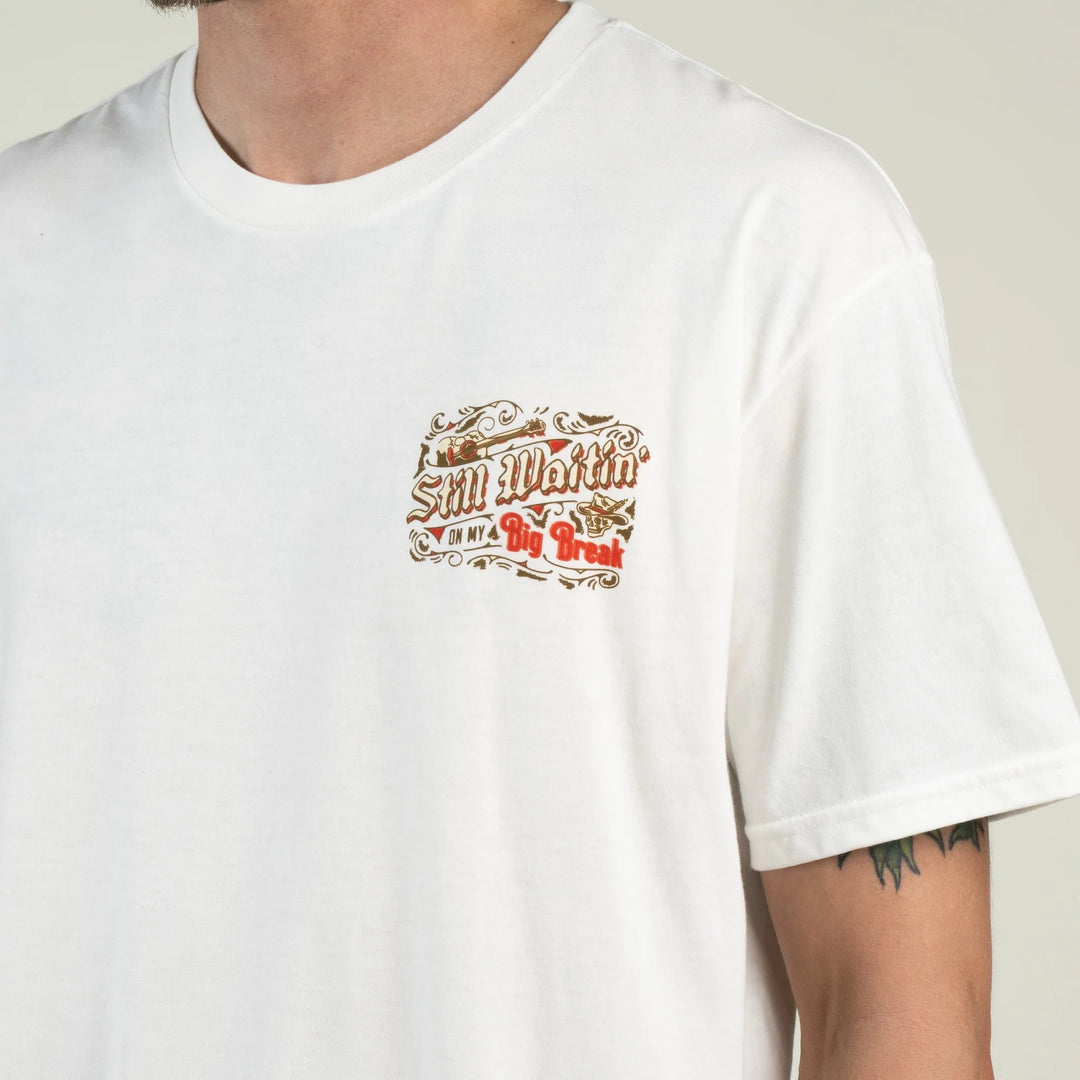 Sendero Men's Big Break T-Shirt - White - Sun Diego Boardshop