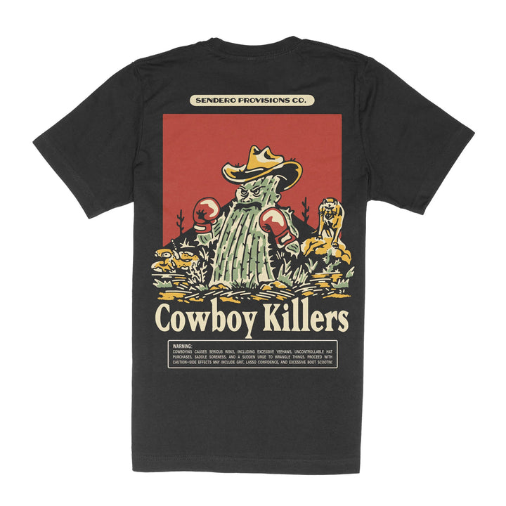 Sendero Men's Cowboy Killers T-Shirt - Black - Sun Diego Boardshop