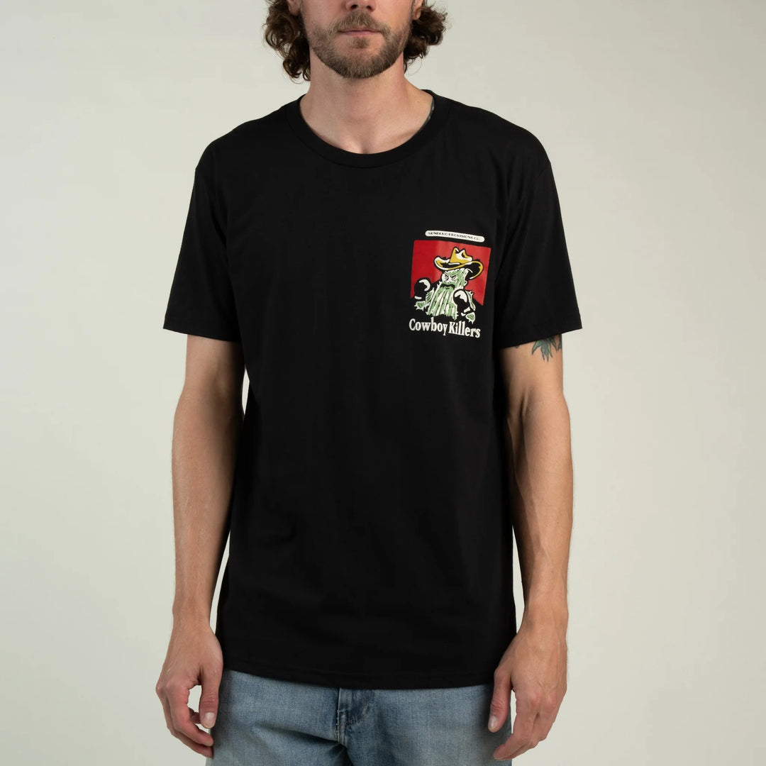 Sendero Men's Cowboy Killers T-Shirt - Black - Sun Diego Boardshop