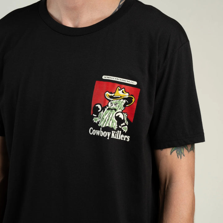 Sendero Men's Cowboy Killers T-Shirt - Black - Sun Diego Boardshop