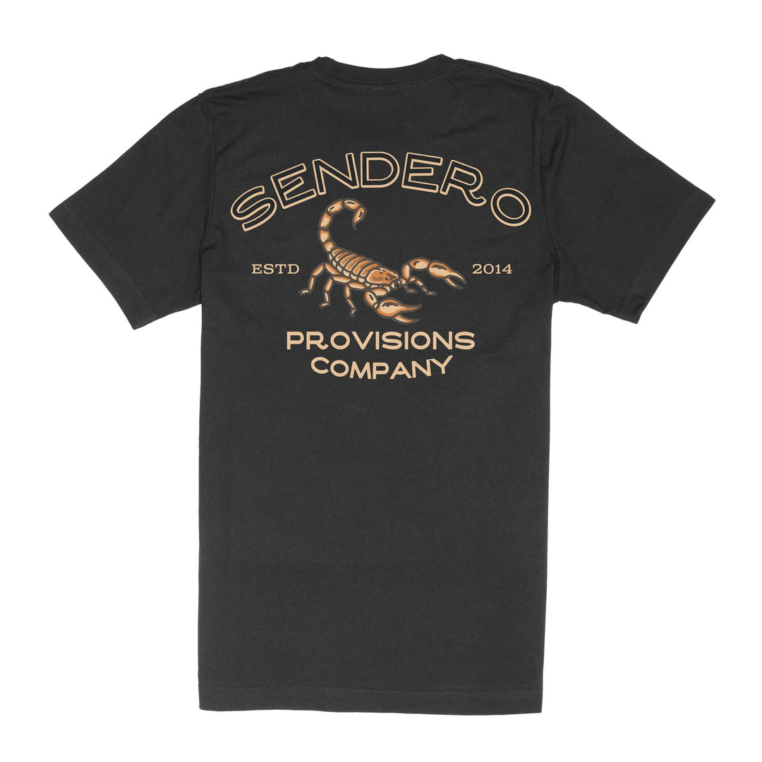 Sendero Men's Scorpion T-Shirt - Black - Sun Diego Boardshop