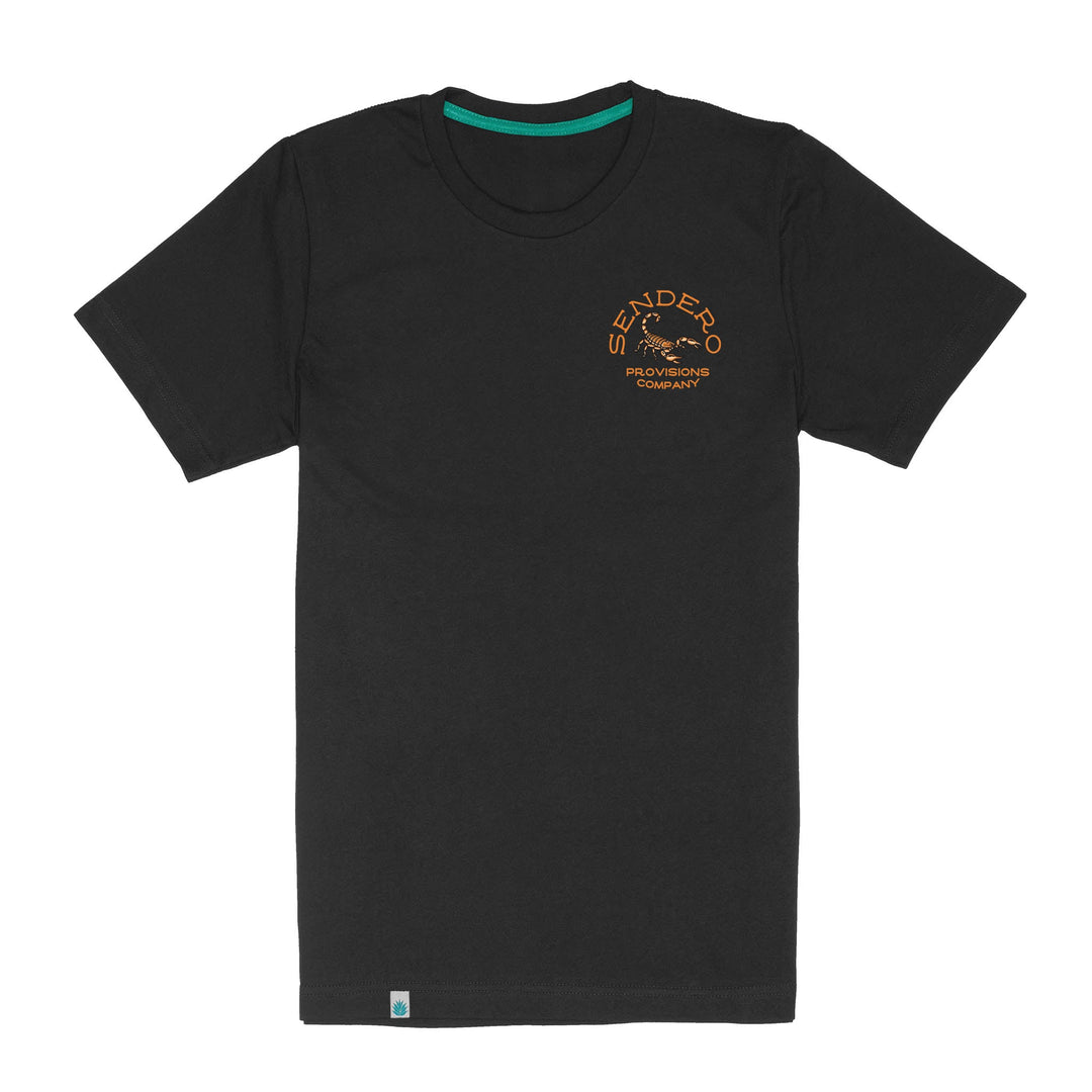 Sendero Men's Scorpion T-Shirt - Black - Sun Diego Boardshop