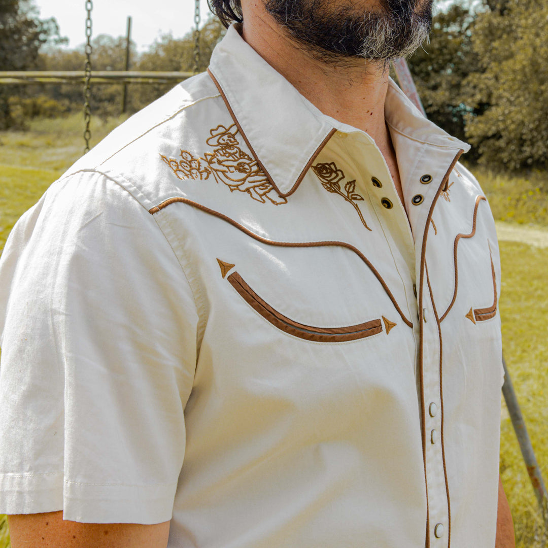Sendero Men's The Prescott Western Shirt - Serenade-Wheat - Sun Diego Boardshop