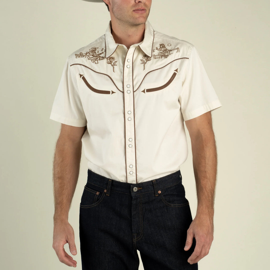 Sendero Men's The Prescott Western Shirt - Serenade-Wheat - Sun Diego Boardshop