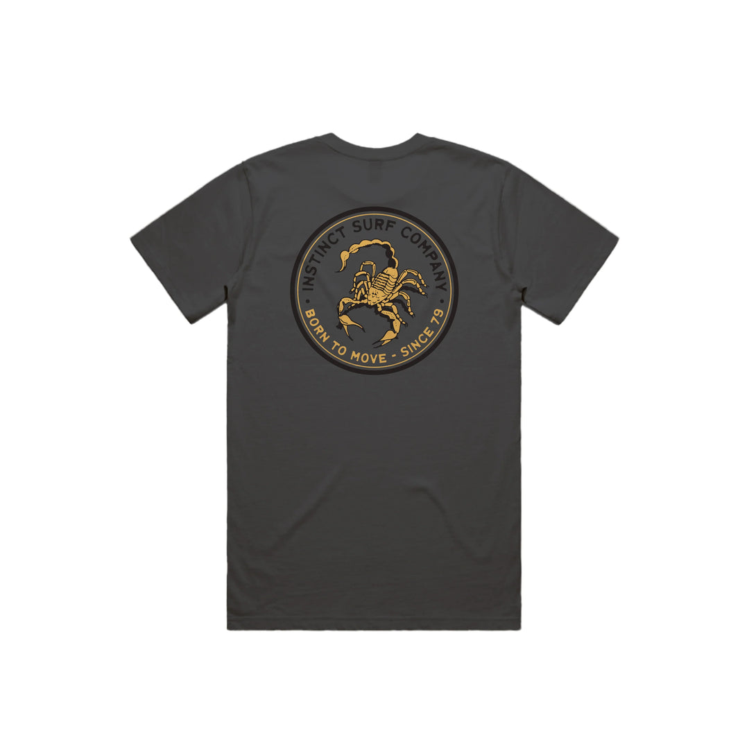 Instinct Men's Stinger Tee - Pepper - Sun Diego Boardshop