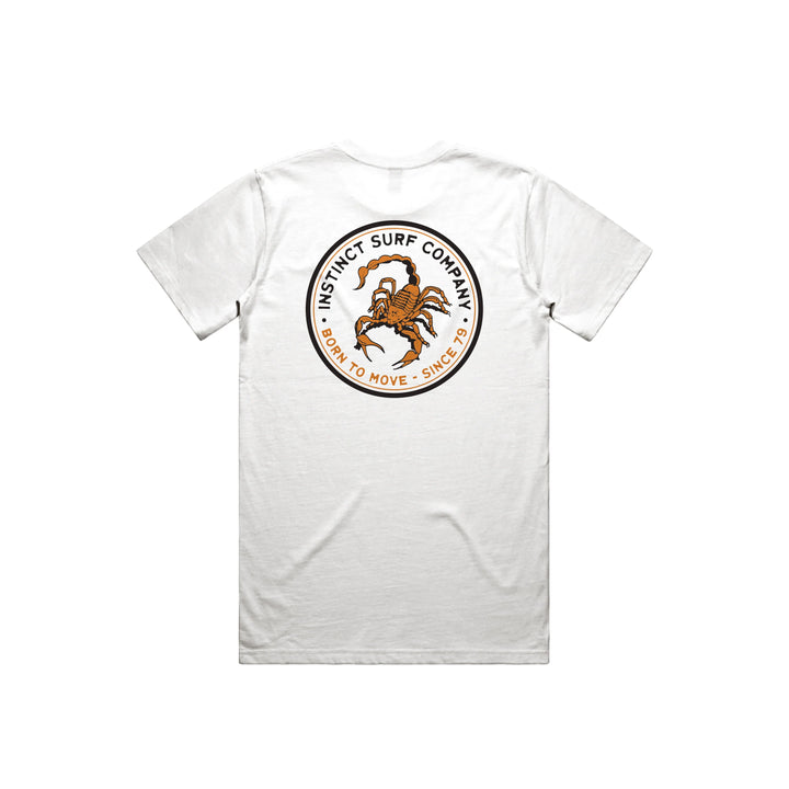 Instinct Men's Stinger Tee - White - Sun Diego Boardshop