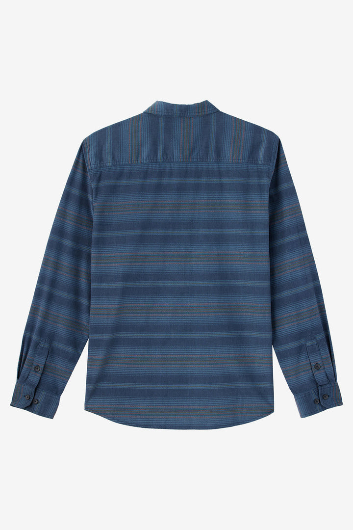 Oneill CARUSO STRIPE CORD STANDARD FIT LONG SLEEVE SHIRT - MIDNIGHT NAVY - Sun Diego Boardshop