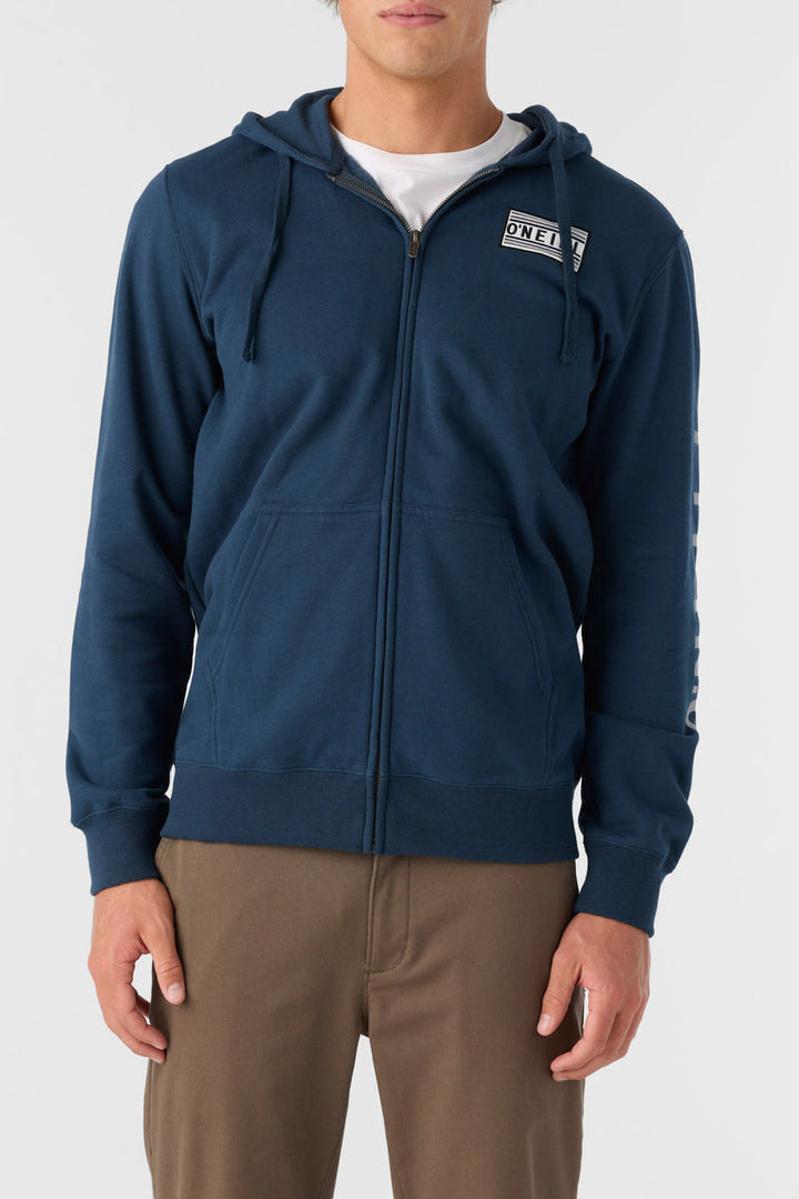 ONeill FIFTY TWO ZIP PULLOVER FLEECE - MIDNIGHT NAVY - Sun Diego Boardshop