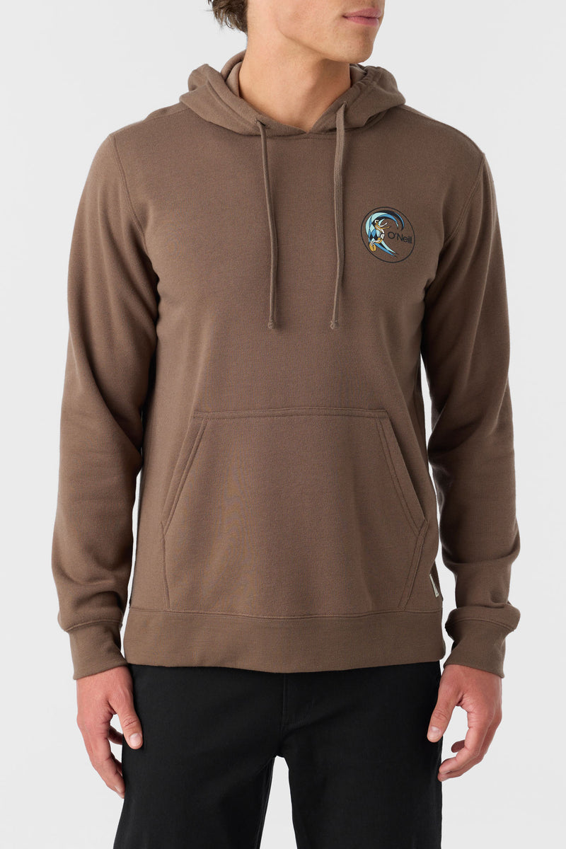 ONeill O'RIGINALS ESSENTIAL HOODIE FLEECE PULLOVER - CHOCOLATE CHIP - Sun Diego Boardshop