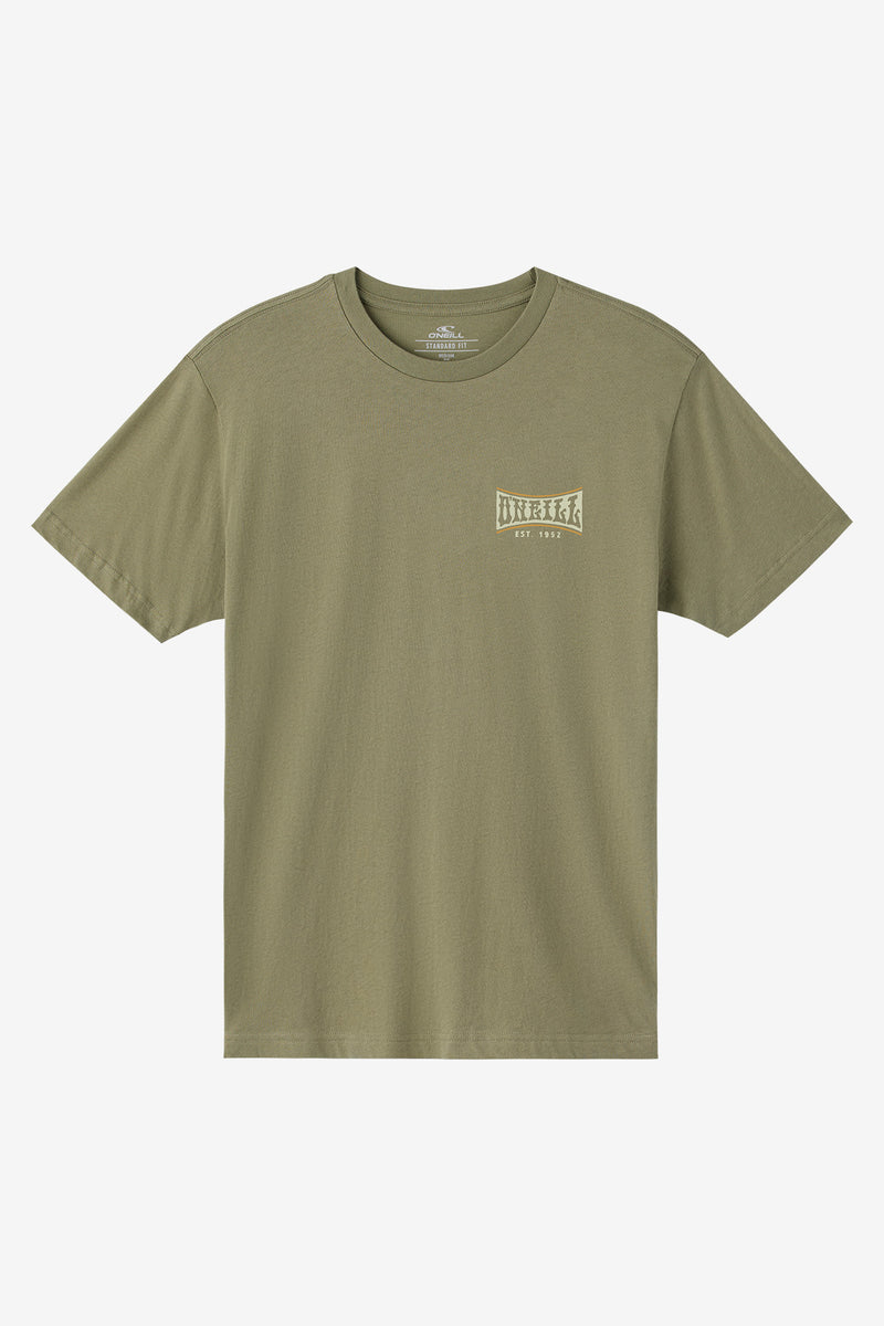 ONeill BULDGE STANDARD FIT TEE - DEEP LICHEN GREEN - Sun Diego Boardshop