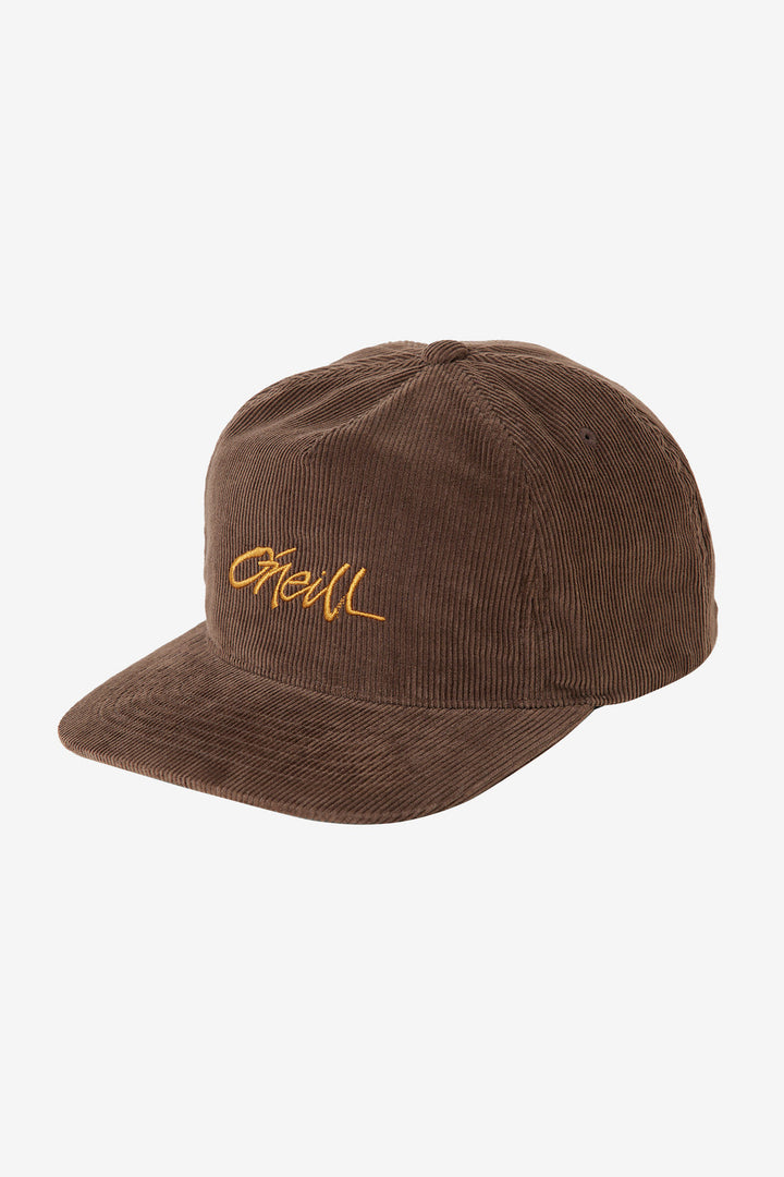 Oneill BARNACLE SNAPBACK HAT - SEAL BROWN - Sun Diego Boardshop