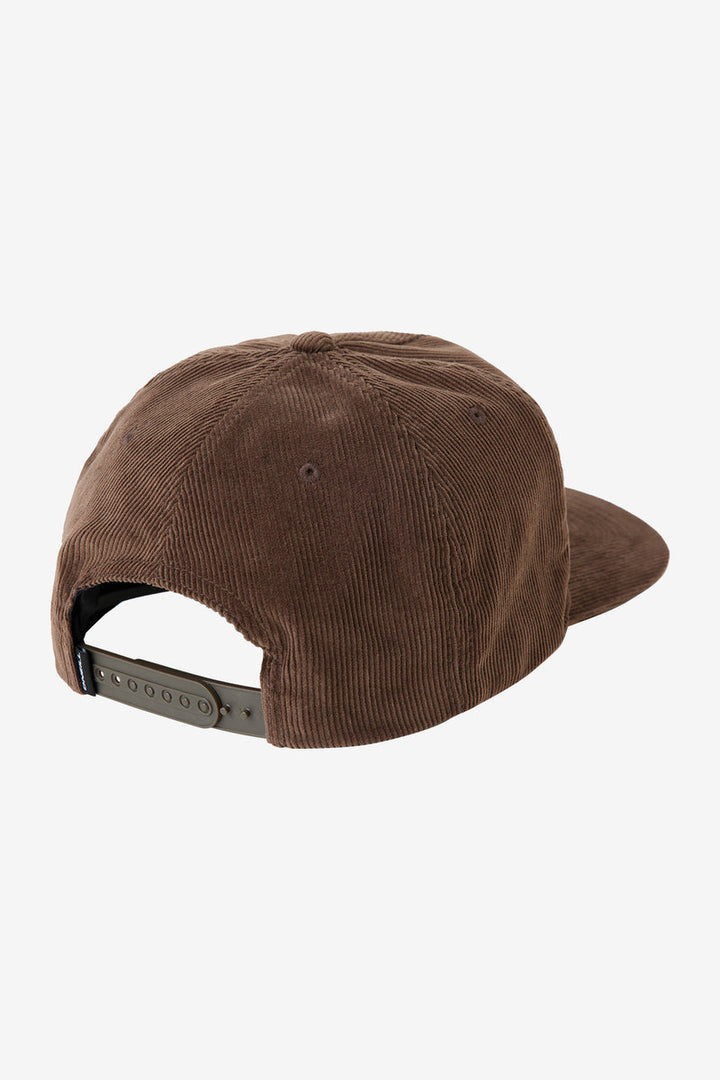 Oneill BARNACLE SNAPBACK HAT - SEAL BROWN - Sun Diego Boardshop