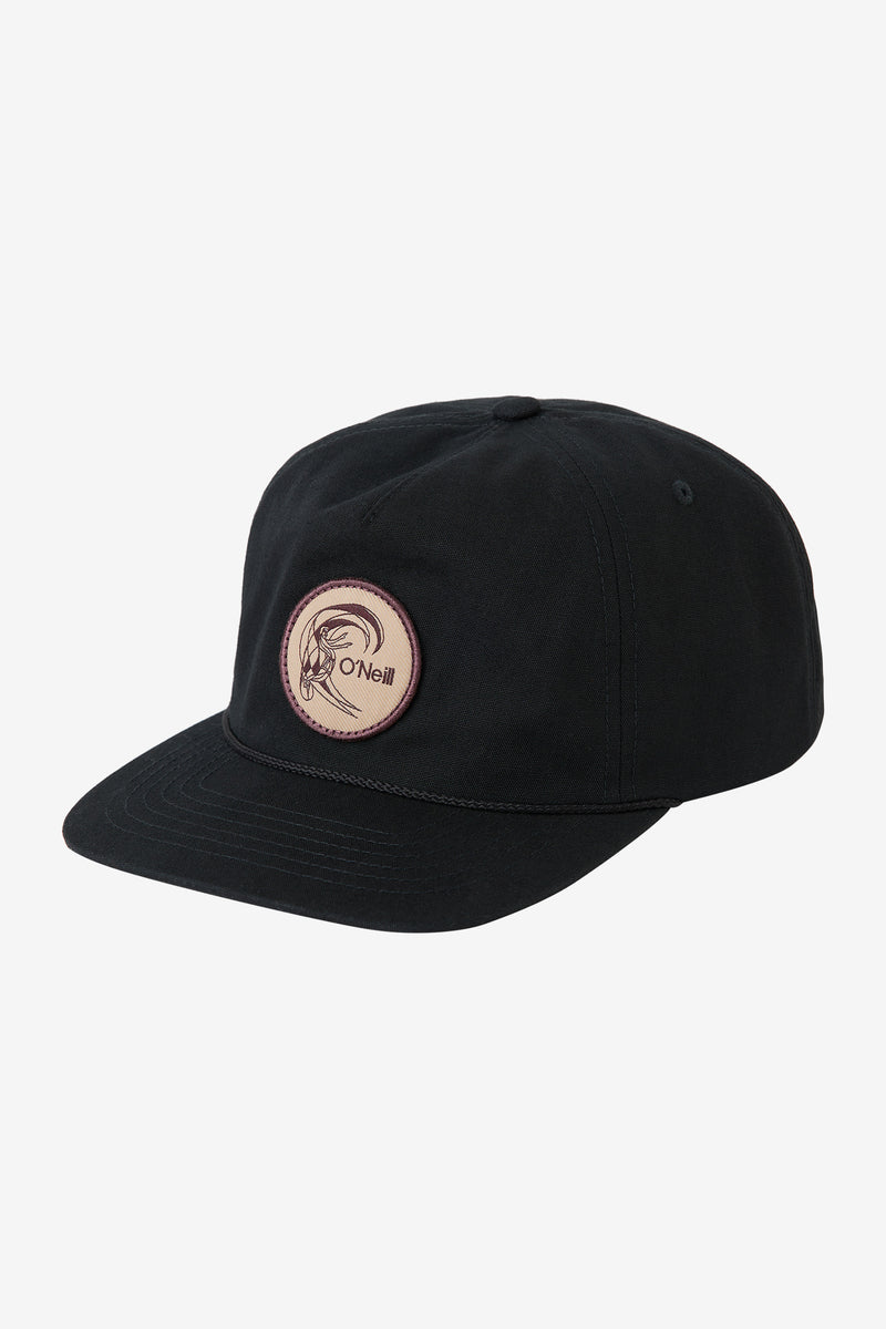 Oneill O'RIGINALS SNAPBACK HAT - BLACK - Sun Diego Boardshop