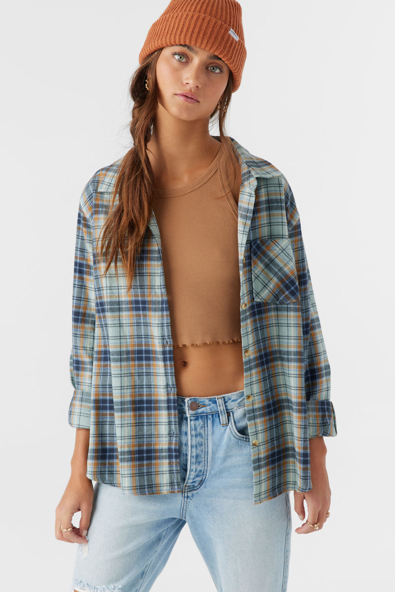 ONeill LOGAN FLANNEL RELAXED FIT SHIRT - INFINITY - Sun Diego Boardshop