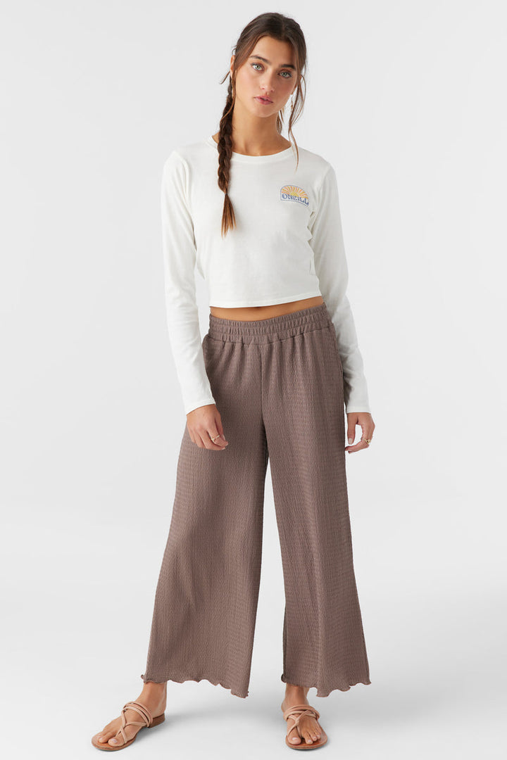 ONeill BRIDGETTE LOUNGE PANTS - DEEP TAUPE - Sun Diego Boardshop