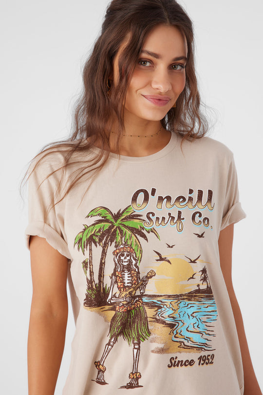 Oneill HULA HULA TEE - CEMENT - Sun Diego Boardshop