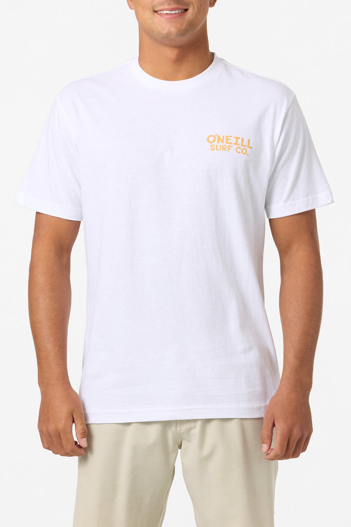 O`Neill Steven Seagull Standard Fit Tee - White - Sun Diego Boardshop