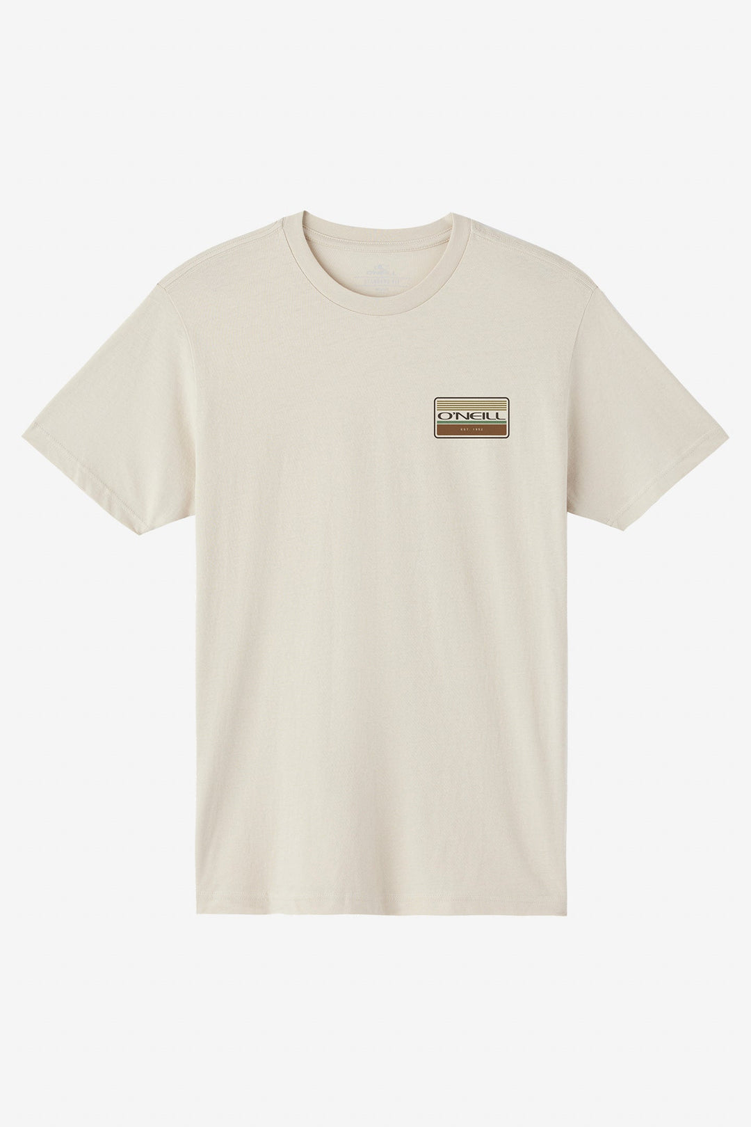 O`Neill Banner Standard Fit Tee - Lt Khaki - Sun Diego Boardshop