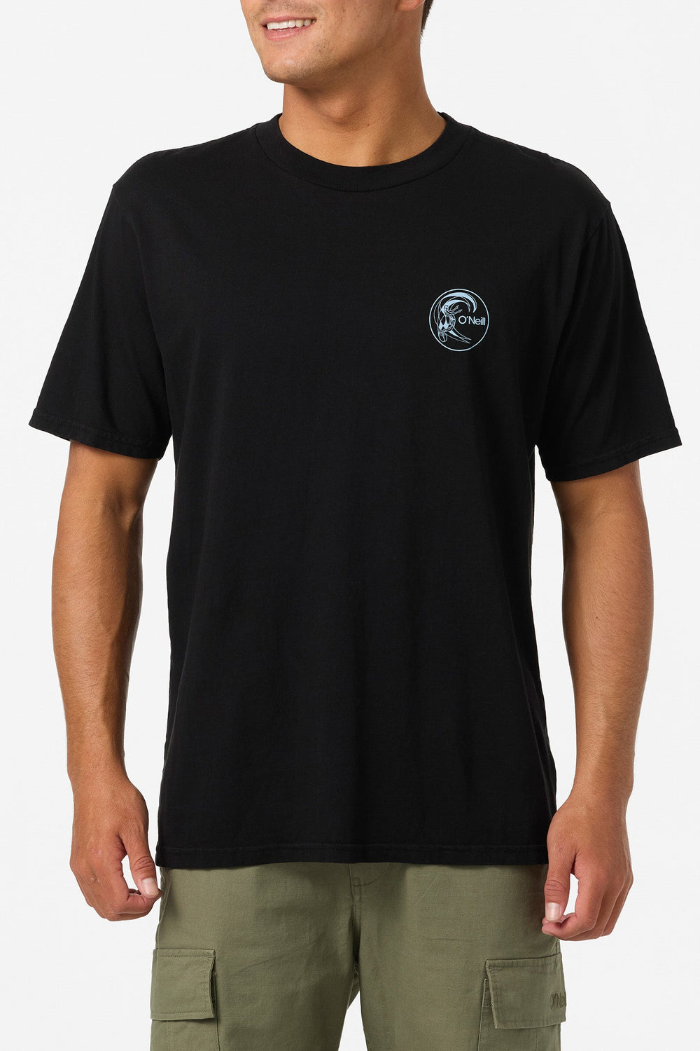 O`Neill O'Riginals Line Up Relaxed Fit Tee - Black - Sun Diego Boardshop