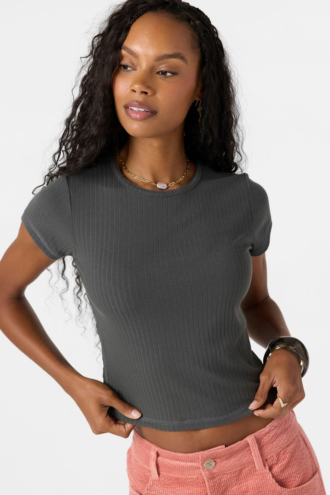 O`Neill Monette Top - Washed Black - Sun Diego Boardshop
