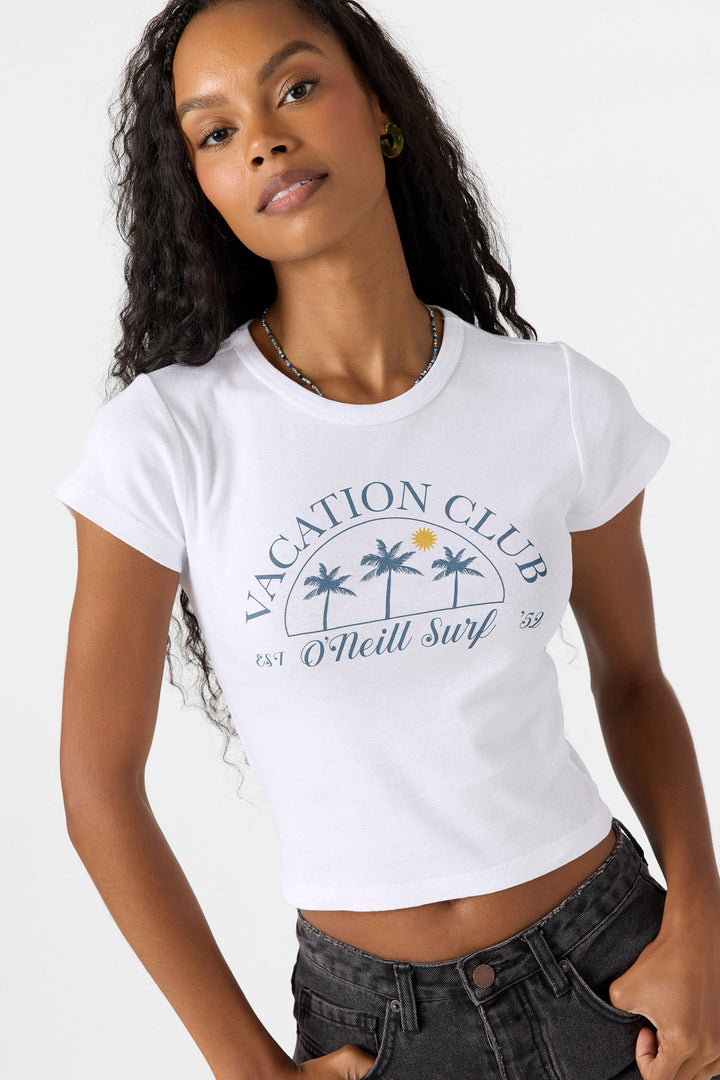O`Neill Vacation Club Tee - White - Sun Diego Boardshop