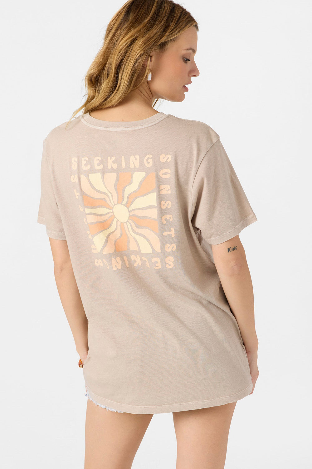 O`Neill Seeking Sunsets Tee - Simply Taupe - Sun Diego Boardshop