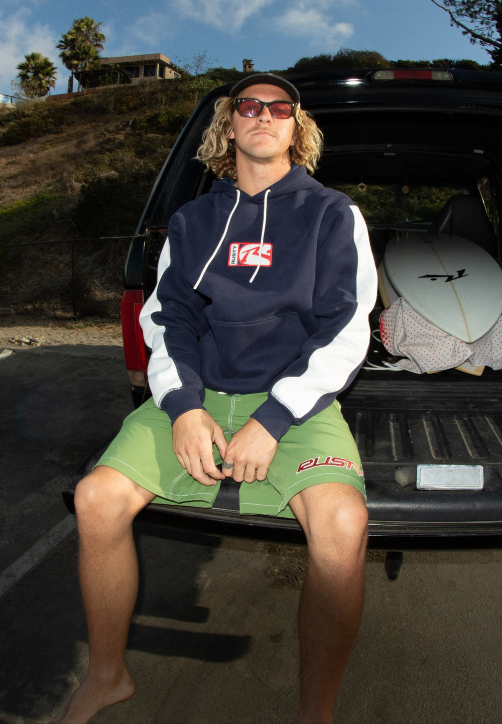 Rusty Coverlock Po Fleece - Royal Navy - Sun Diego Boardshop