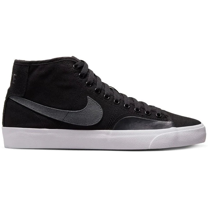 Nike SB Blazer Court Mid Premium Shoe - Black / Anthracite - Sun Diego Boardshop