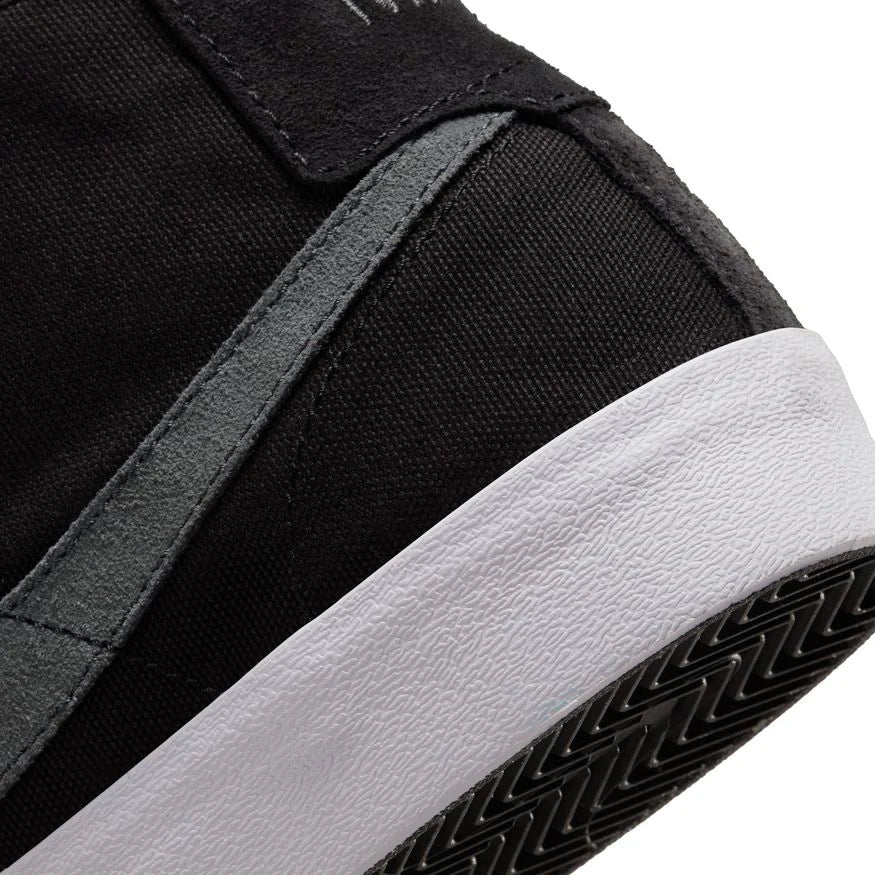 Nike SB Blazer Court Mid Premium Shoe - Black / Anthracite - Sun Diego Boardshop