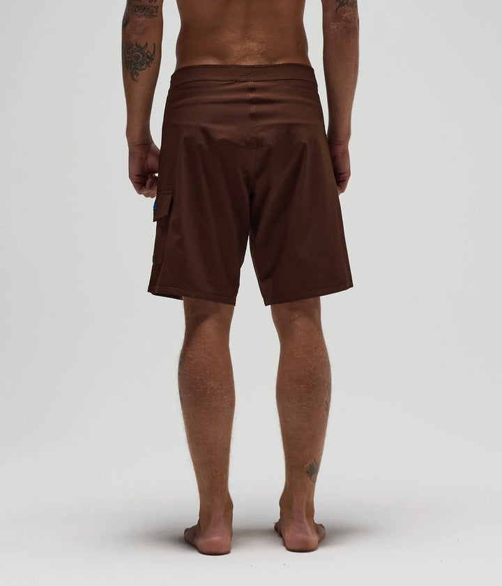 FORMER Men's Reynolds 19" Trunk - Brown - Sun Diego Boardshop