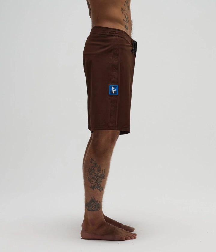 FORMER Men's Reynolds 19" Trunk - Brown - Sun Diego Boardshop
