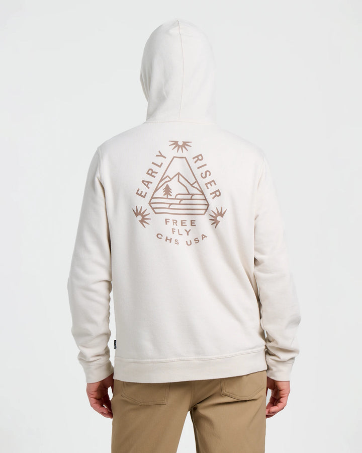 Free Fly Early Riser Fleece Hoodie - Birch - Sun Diego Boardshop