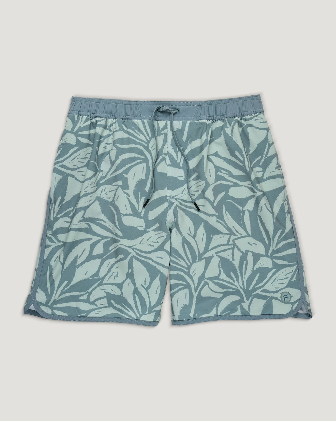 Free Fly Men's Lined Downshore Trunk - Canopy Print Stormy Sea - Sun Diego Boardshop