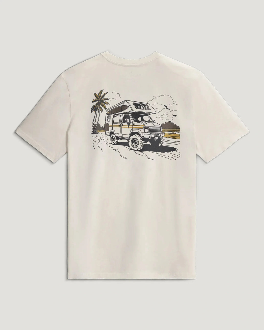 Free Fly Men's Adventure Rig Tee - Heather Birch - Sun Diego Boardshop