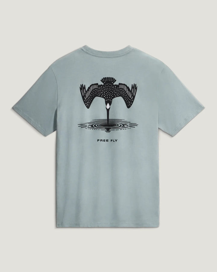 Free Fly Men's Dive Bomb Pocket Tee - Ocean Mist - Sun Diego Boardshop