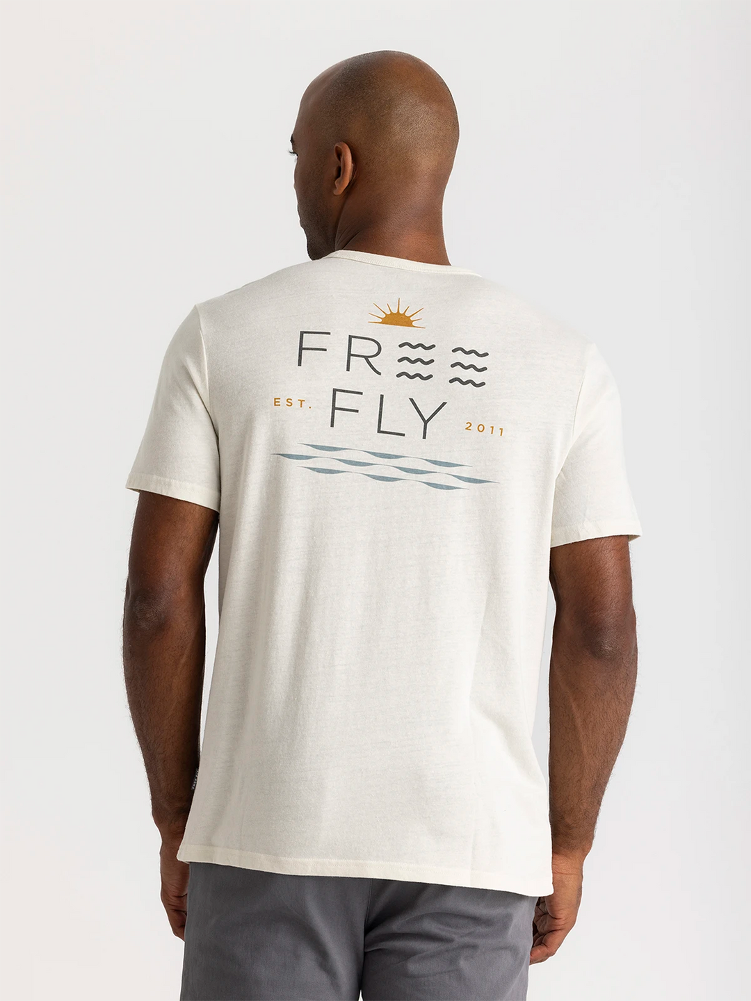 Free Fly Salt and Sun Pocket Tee - HEATHER BIRCH - Sun Diego Boardshop