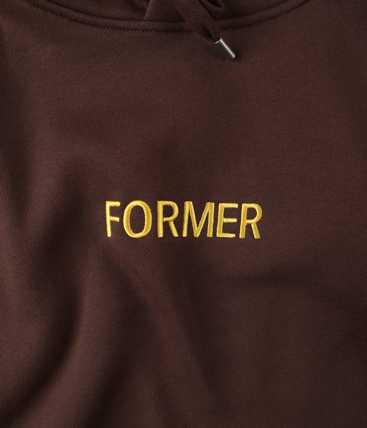 FORMER Men's Legacy Emb Hood - Brown - Sun Diego Boardshop