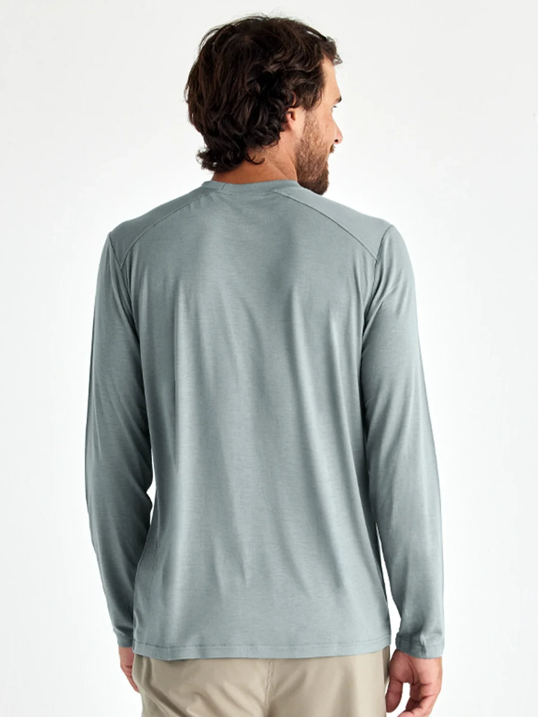 Free Fly Men's Men's Bamboo Lightweight Long Sleeve - Slate - Sun Diego Boardshop