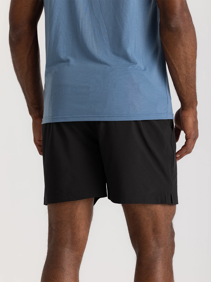 Free Fly Bamboo Lined Active Breeze Short 5.5" - Black - Sun Diego Boardshop